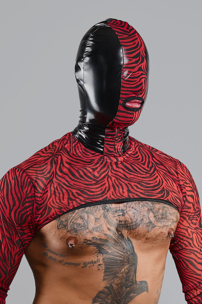 Maske REMaskblack002 schwarz/rot von RFP Razor’s Edge Kollektion Maske REMaskblack002 schwarz/rot von RFP Razor’s Edge Kollektion